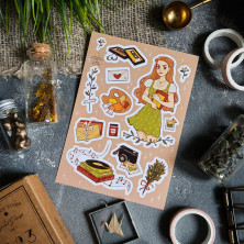 Стикерпак "Винтажная Нежность"