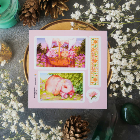 Стикер "Summer Pets 1"