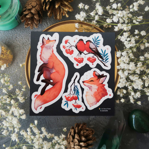 Стикер "Winter Foxy"