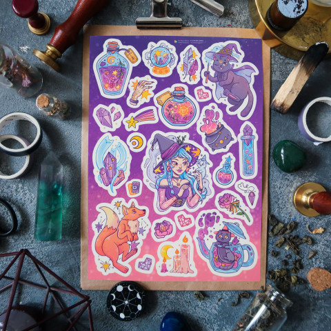 Стикерпак "Cute Magic"