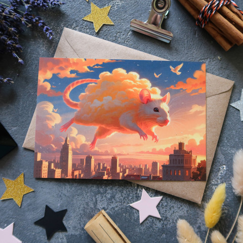 Открытка "Cloud Rat"