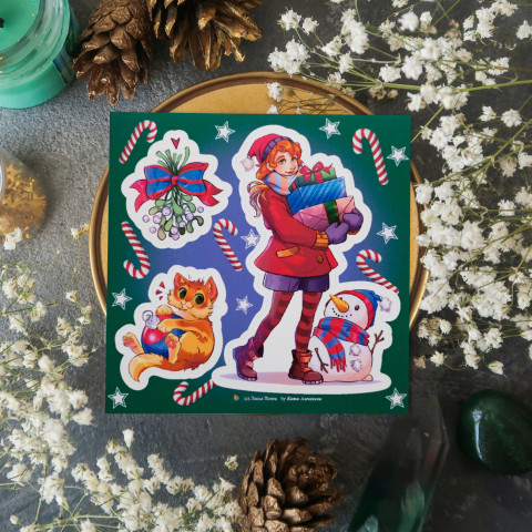 Стикер "Winter Mail 2"