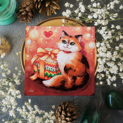 Стикер "Cat Presents"
