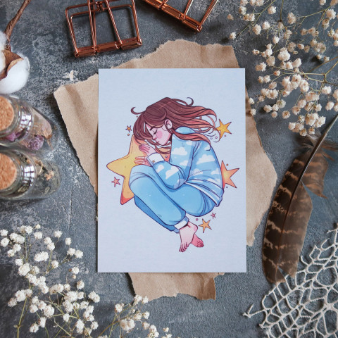 Открытка "Хранительница Сна"