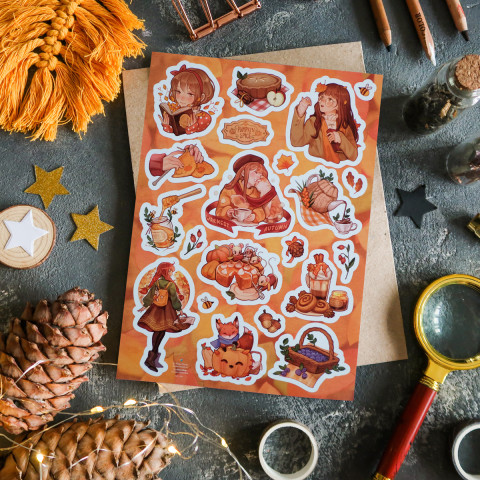 Стикерпак "Осенняя Сказка"