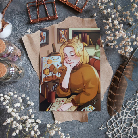 Открытка "Sweet Home"