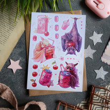 Стикерпак "Cherry Bat"