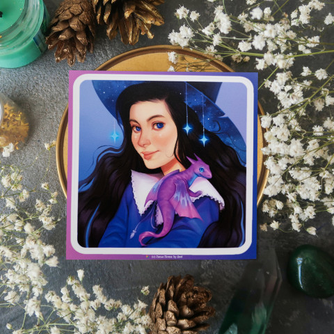 Стикер "Purple Magic"