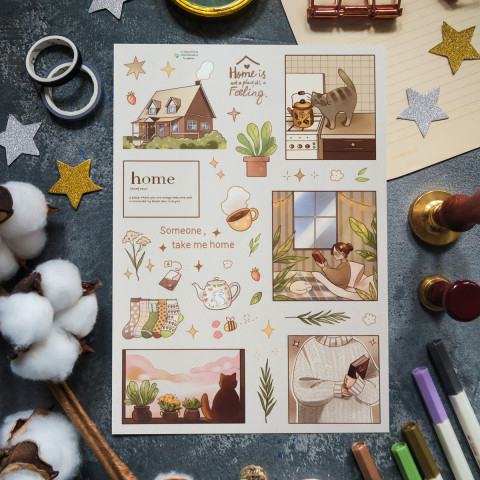 Стикерпак "Take Me Home"