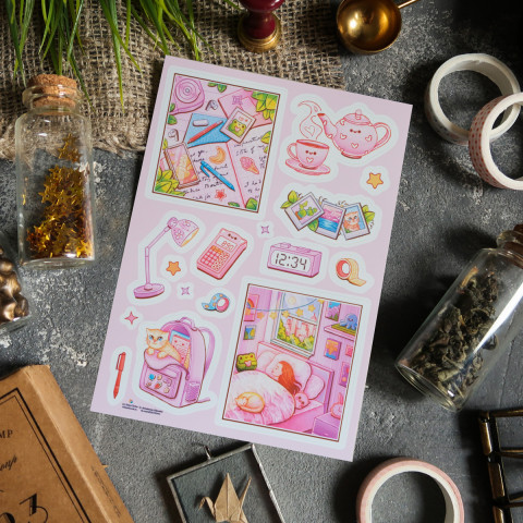 Стикерпак "Pink Aesthetics"