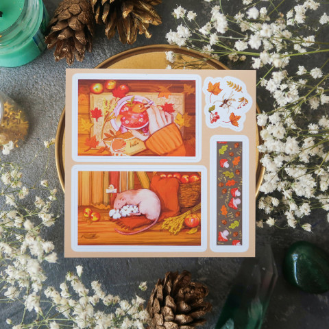 Стикер "Осеннее Тепло"