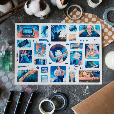 Стикерпак "Концертный Фанат"