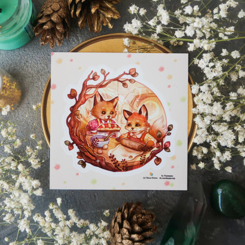 Стикер "Лисья Кухня"