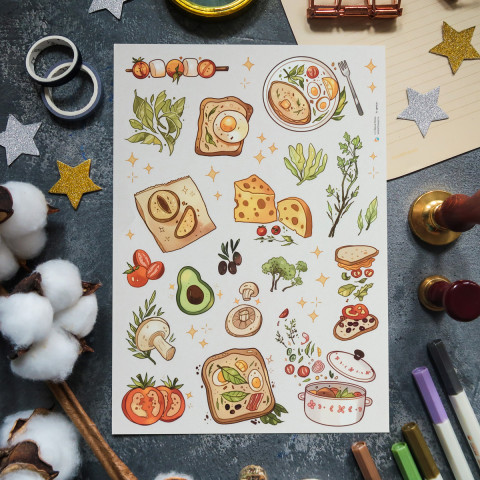 Стикерпак "Bon Appetit"