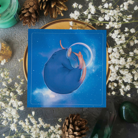 Стикер "Cosmic Rat 4"