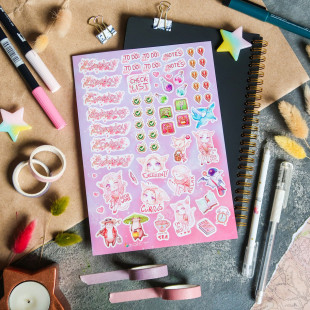 Стикерпак "Милый Ежедневник"