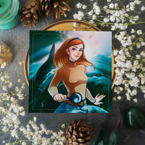 Стикер "Нэнси Дрю"