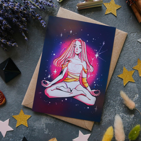 Открытка "Медитация"