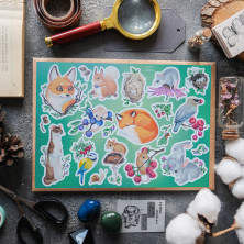 Стикерпак "Лесные Зверята"