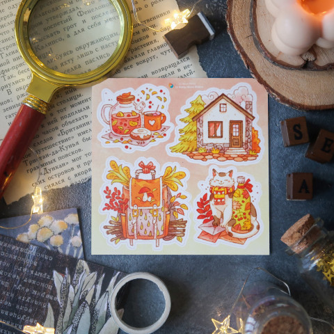 Стикер "Cozy Village"