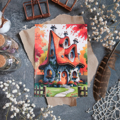 Открытка "Magic House"