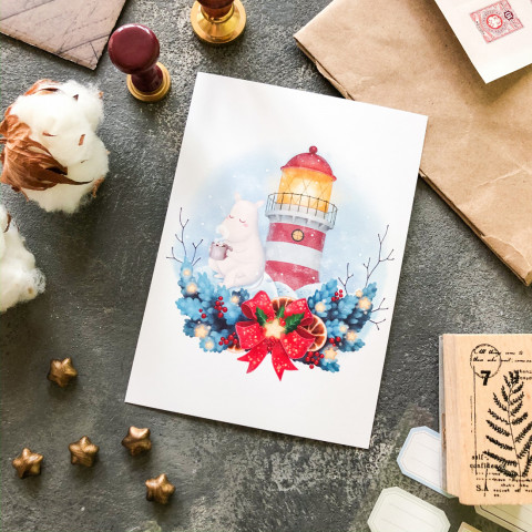 Открытка "Муми 1"