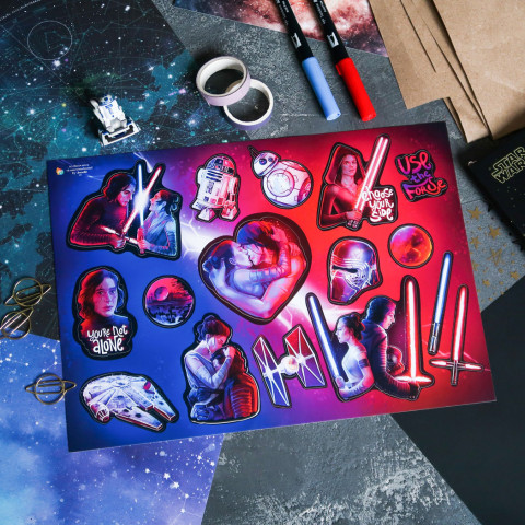 Стикерпак "Star Wars: Reylo"