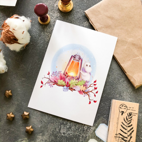 Открытка "Муми 2"