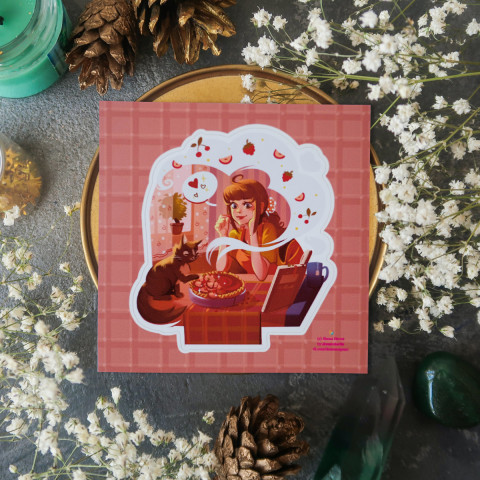 Стикер "Lovely Breakfast"