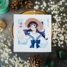 Стикер "Смотрительница Маяка"