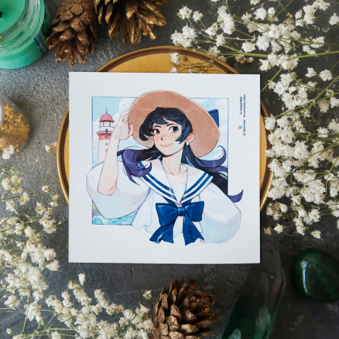 Стикер "Смотрительница Маяка"