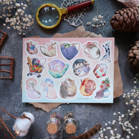 Стикерпак "Happy Rats"