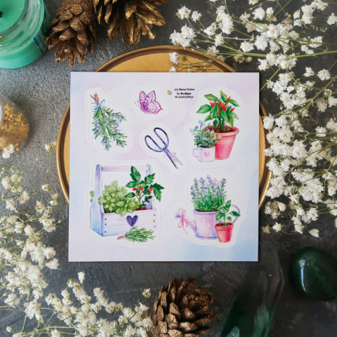 Стикер "Vintage Plants"