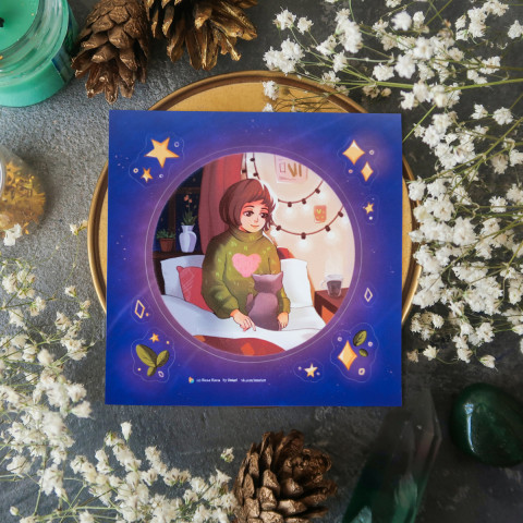 Стикер "Уютный Вечер"