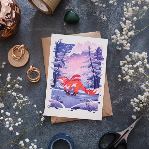 Открытка "Рыжий Вестник"