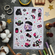 Стикерпак "Rock Girl"
