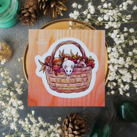 Стикер "Rat Basket"