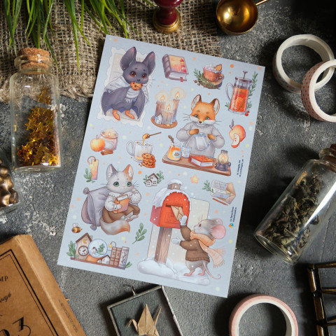 Стикерпак "Домашний Уют 4"