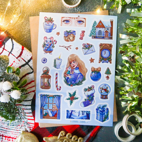 Стикерпак "Снежное Чудо"