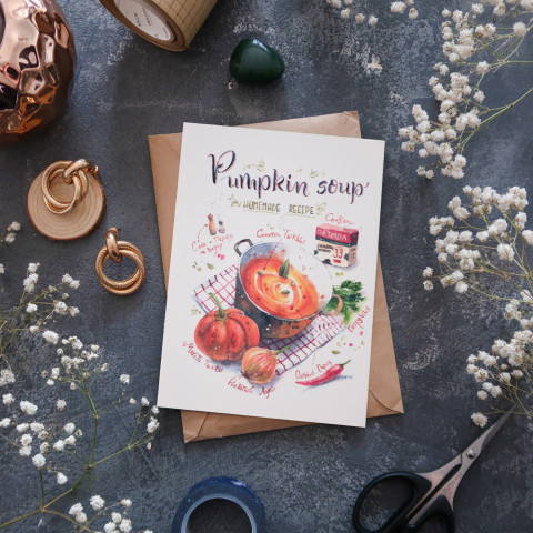 Открытка "Pumpkin Soup"