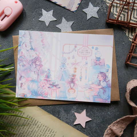 Открытка "Eau de Fairy Apple"
