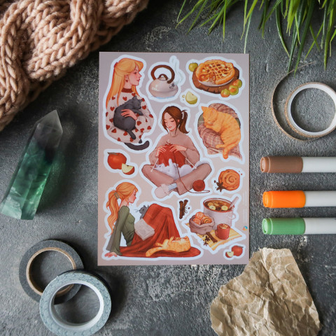 Стикерпак "Cozy Autumn"