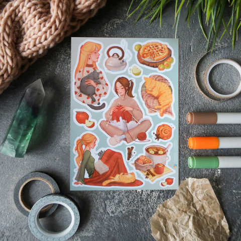 Стикерпак "Cozy Autumn"