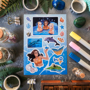 Стикерпак "H2O"