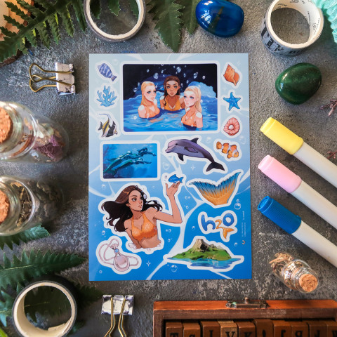 Стикерпак "H2O"