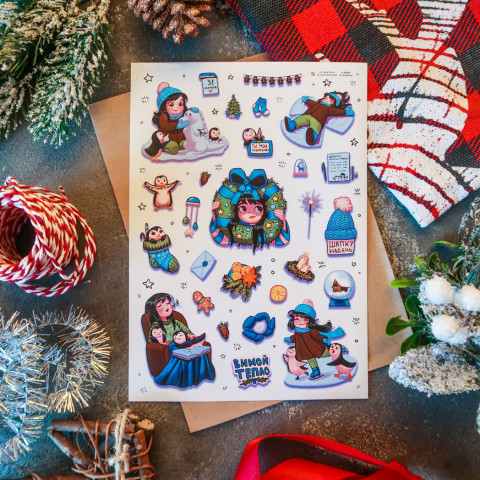 Стикерпак "Winter Friends "