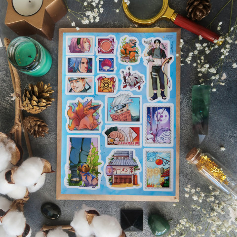 Стикерпак "Наруто"