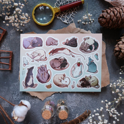 Стикерпак "Пушистое Счастье"