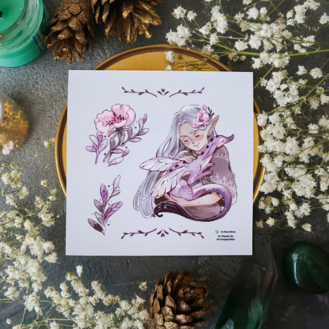 Стикер "Забота и Нежность"