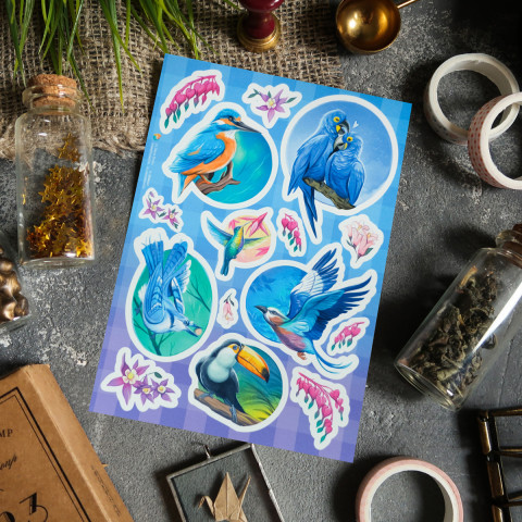 Стикерпак "Birds"